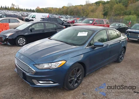 2018 Ford Fusion Se из США, поврежденный, VIN 3FA6P0HD6JR210669